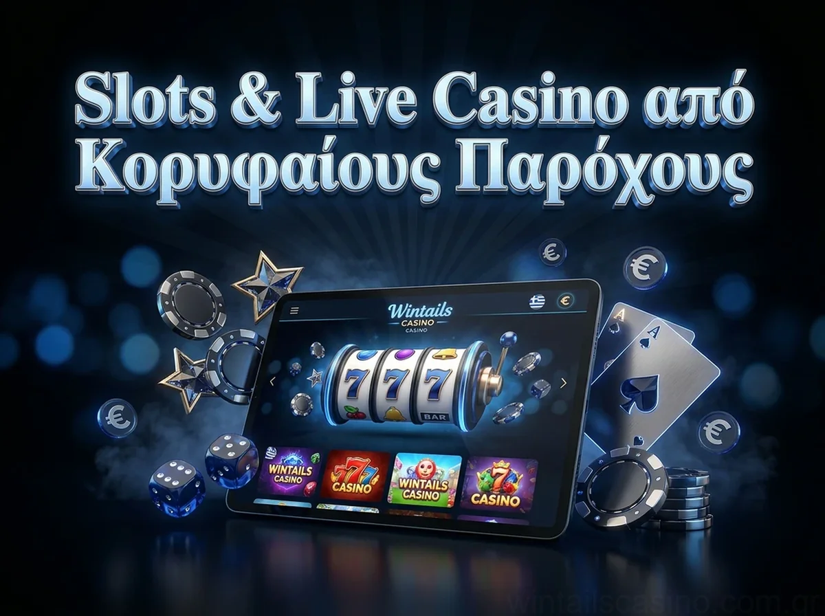 Slots & Live Casinoαπό Κορυφαίους Παρόχους